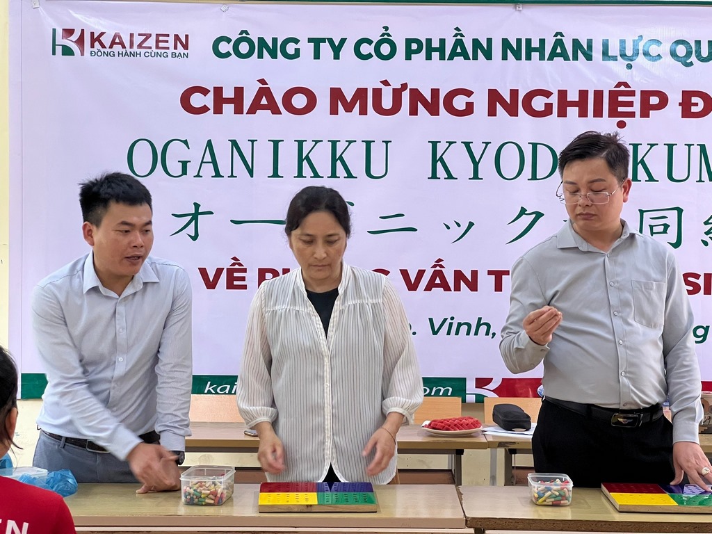 NGHIỆP ĐOÀN OGANIKKU ĐẾN THĂM VÀ LÀM VIỆC TẠI CÔNG TY CỔ PHẦN NHÂN LỰC QUỐC TẾ KAIZEN 